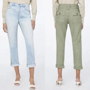 NEW FRAME DENIM Le Beau Cargo Mix Boyfriend Pants
Canteburry Size 24 Denim jeans